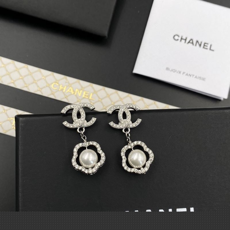 Ch*el earrings